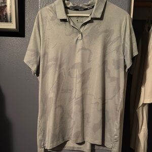 Nike Women's Gray Polo Shirt